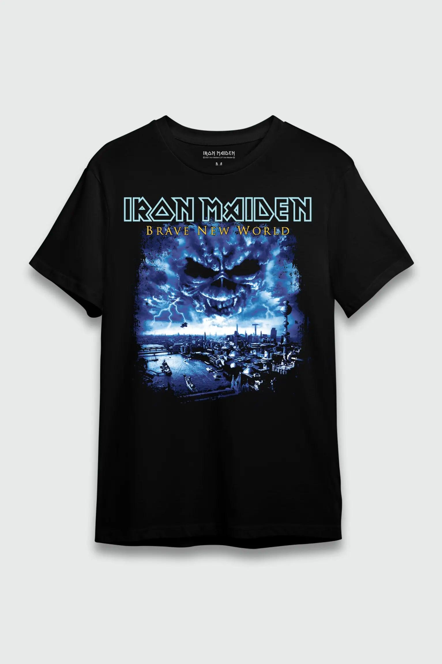 IRON MAIDEN/BRAVE NEW WORLD ロングスリーブTシャツ Camiseta Manga Curta Iron Maiden Brave New World – Consulado do Rock