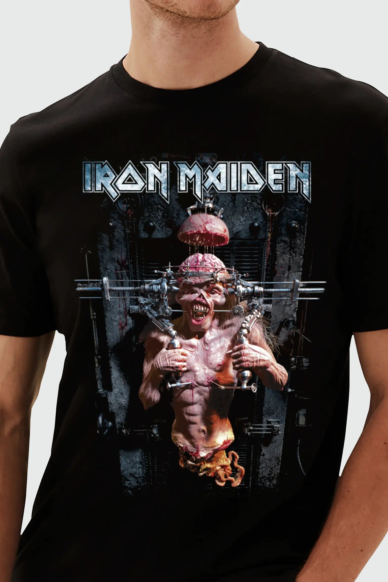 Camiseta Manga Curta Iron Maiden The X Factor