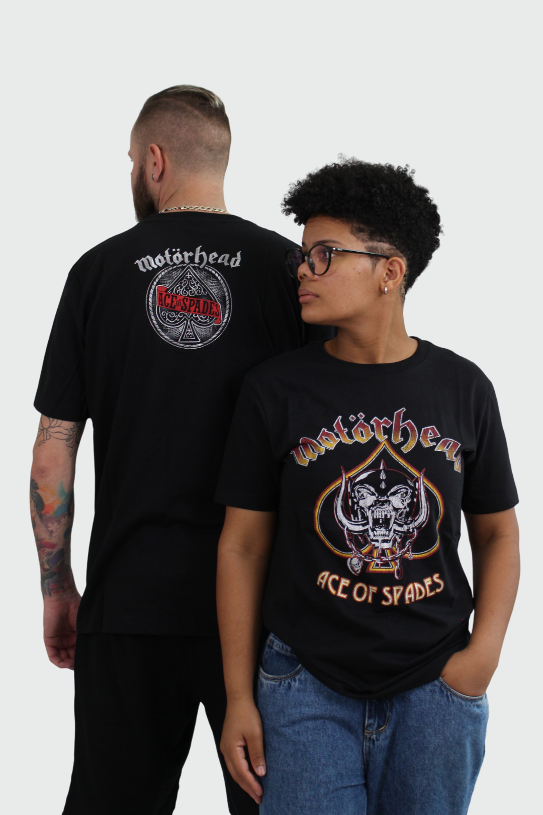 Camiseta Manga Curta Motörhead Ace Of Spades Vintage