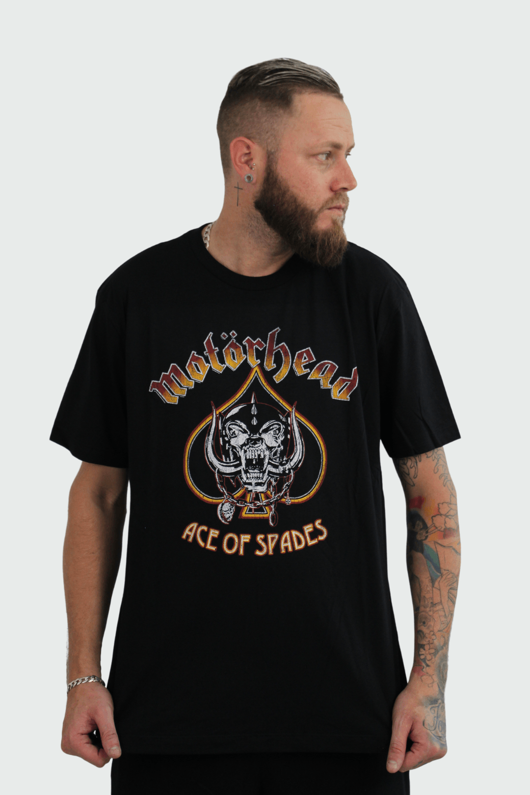 Camiseta Manga Curta Motörhead Ace Of Spades Vintage – Consulado