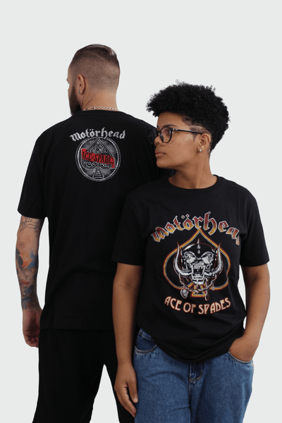 Camiseta Manga Curta Motörhead Ace Of Spades Vintage – Consulado
