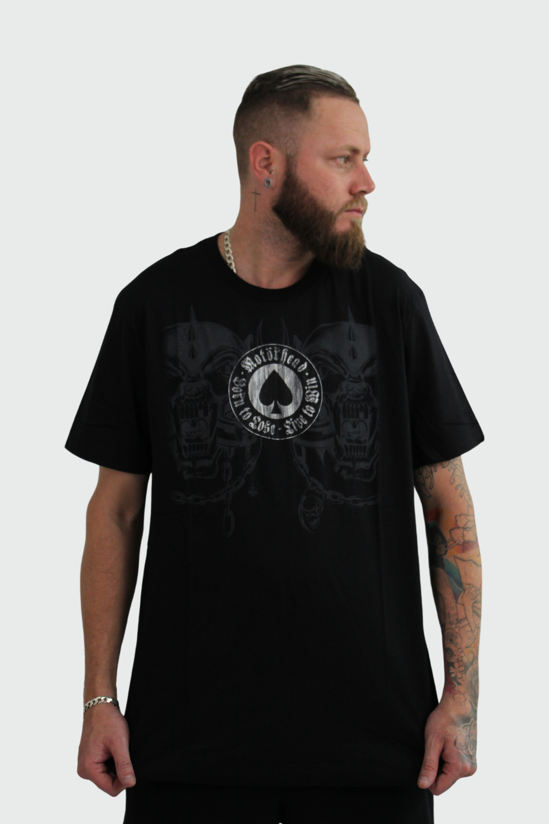 Camiseta Manga Curta Motörhead Born To Lose I