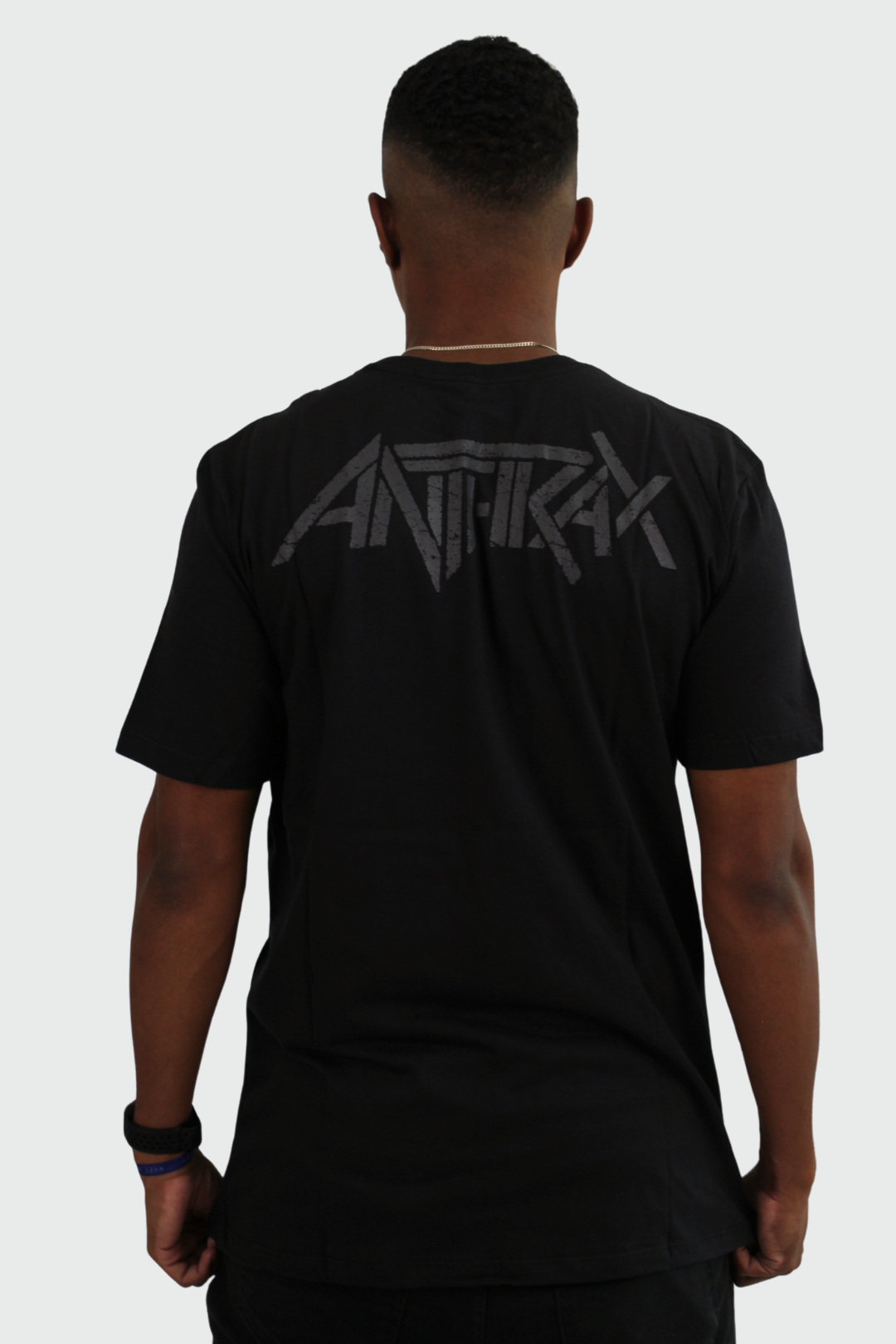 Camiseta Manga Curta Anthrax Trihsnikufesin