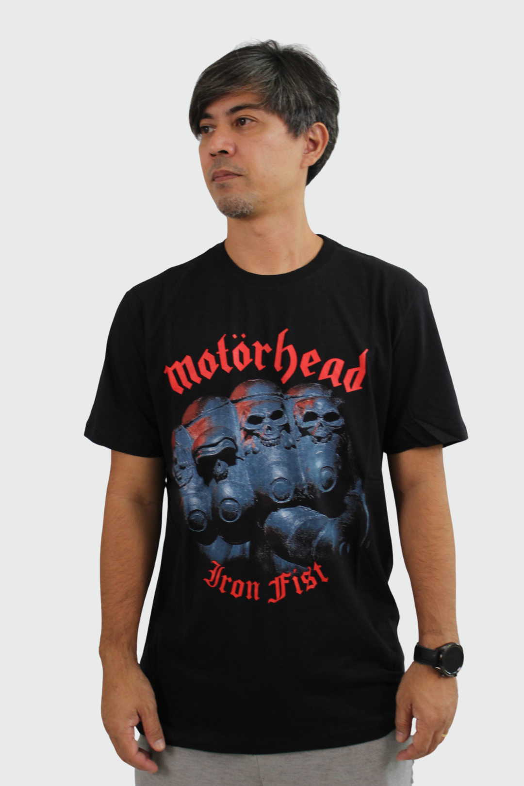 Camiseta Manga Curta Motörhead Iron Fist