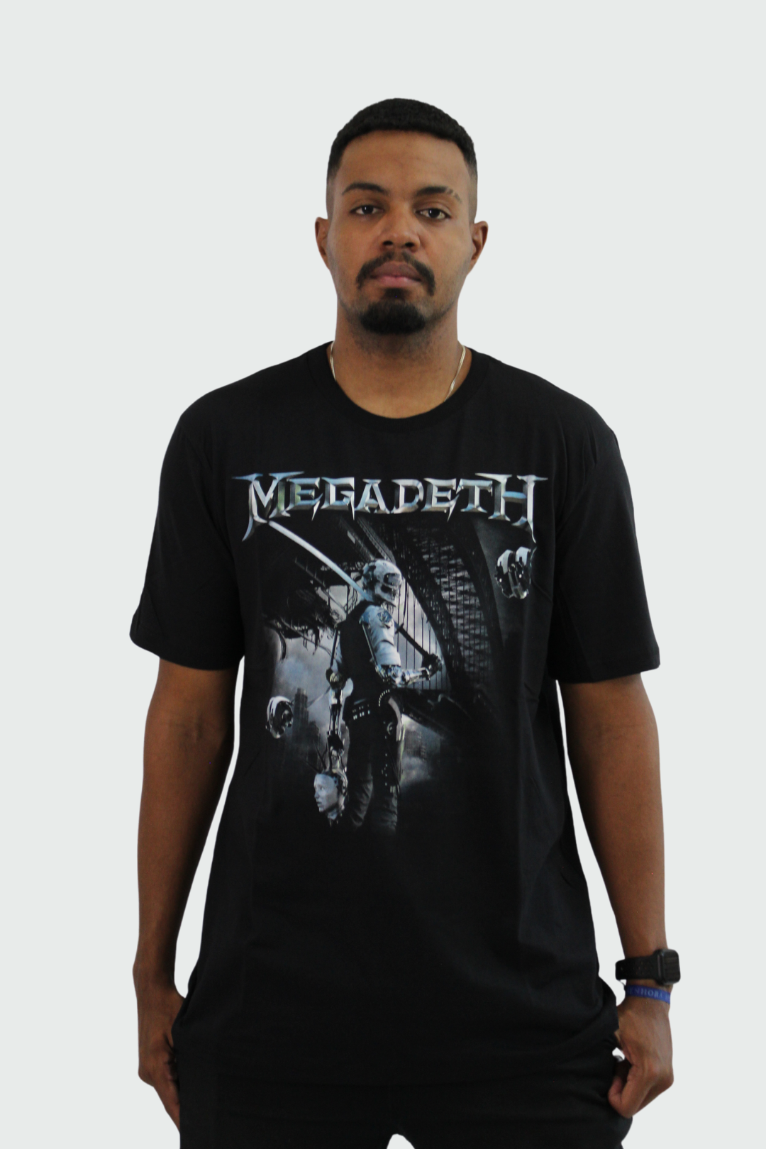 Camiseta Manga Curta Megadeth Dystopia