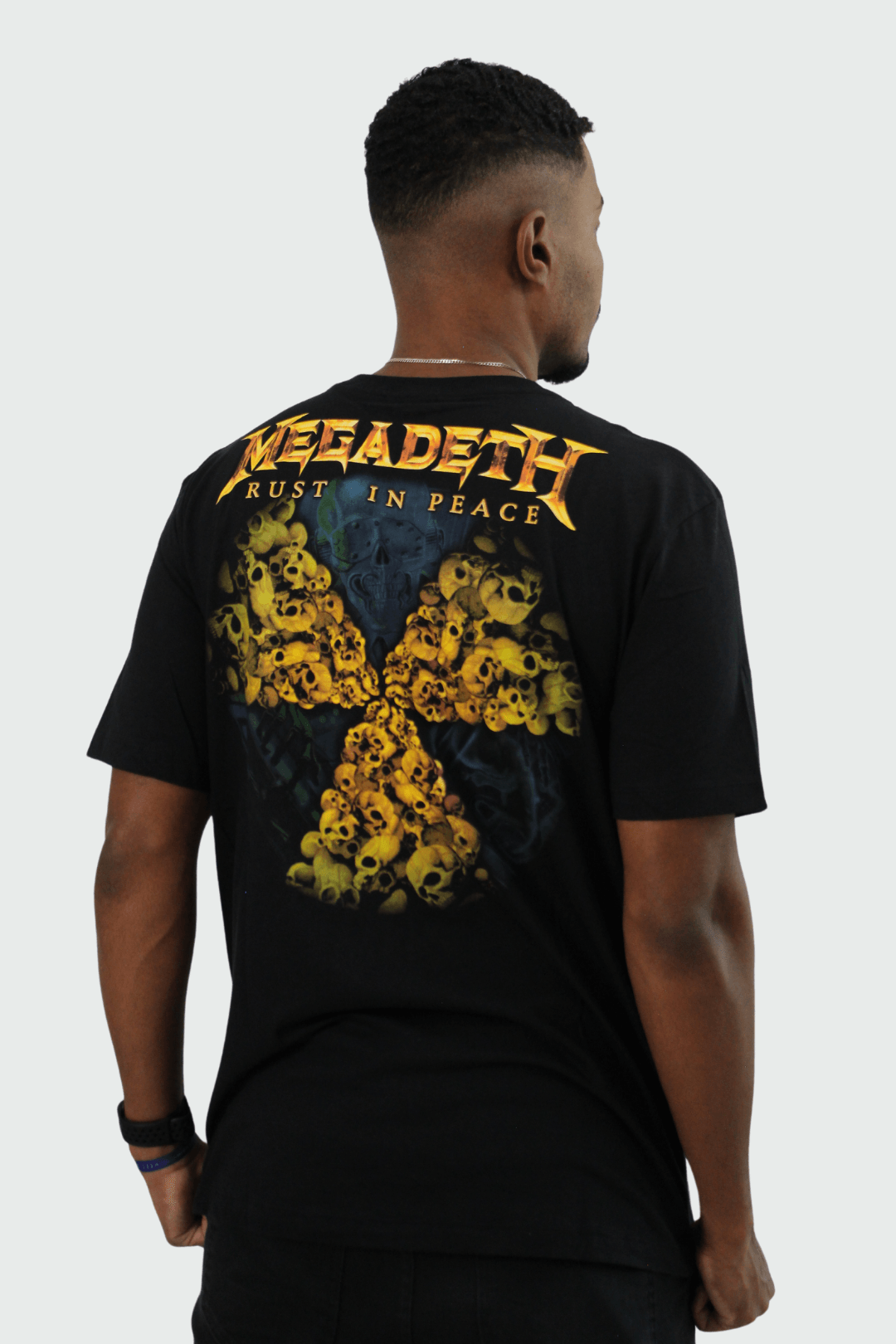 Camiseta Manga Curta Megadeth Rust In Peace – Consulado do Rock