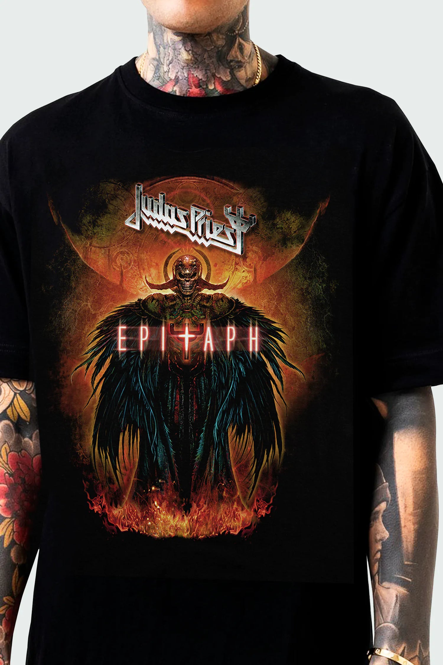 Camiseta Judas Priest Epitaph