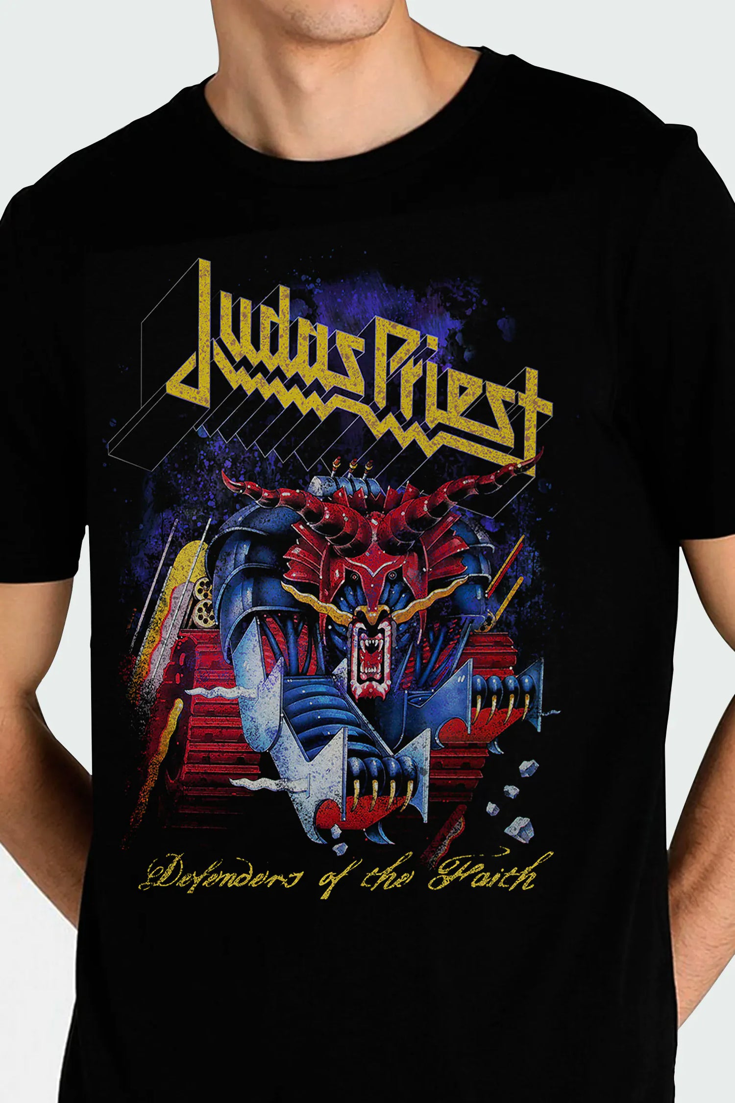 Camiseta Judas Priest Defenders of the Faith
