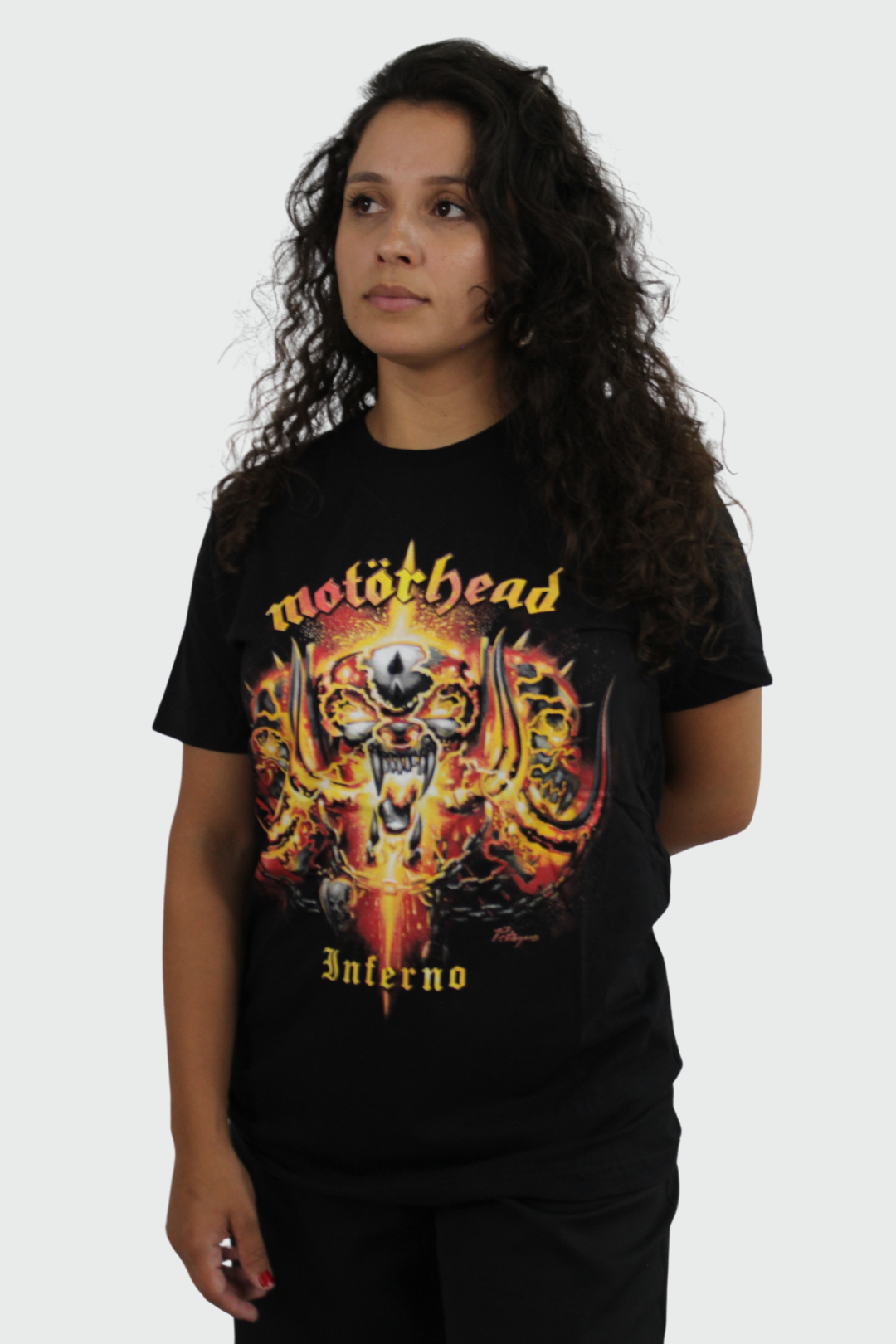 Camiseta Manga Curta Motörhead Inferno