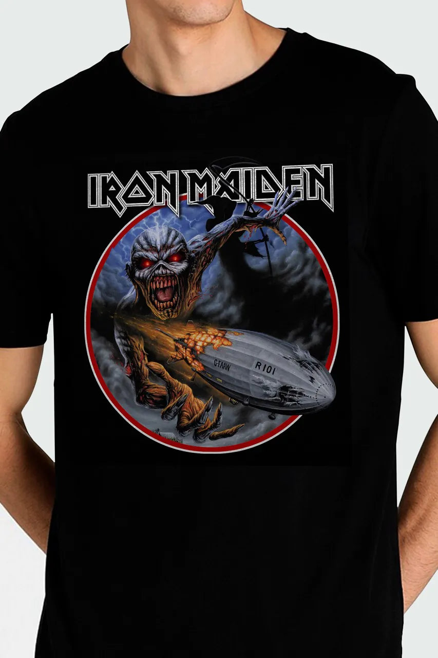 Camiseta Manga Curta Iron Maiden Fall From Sky