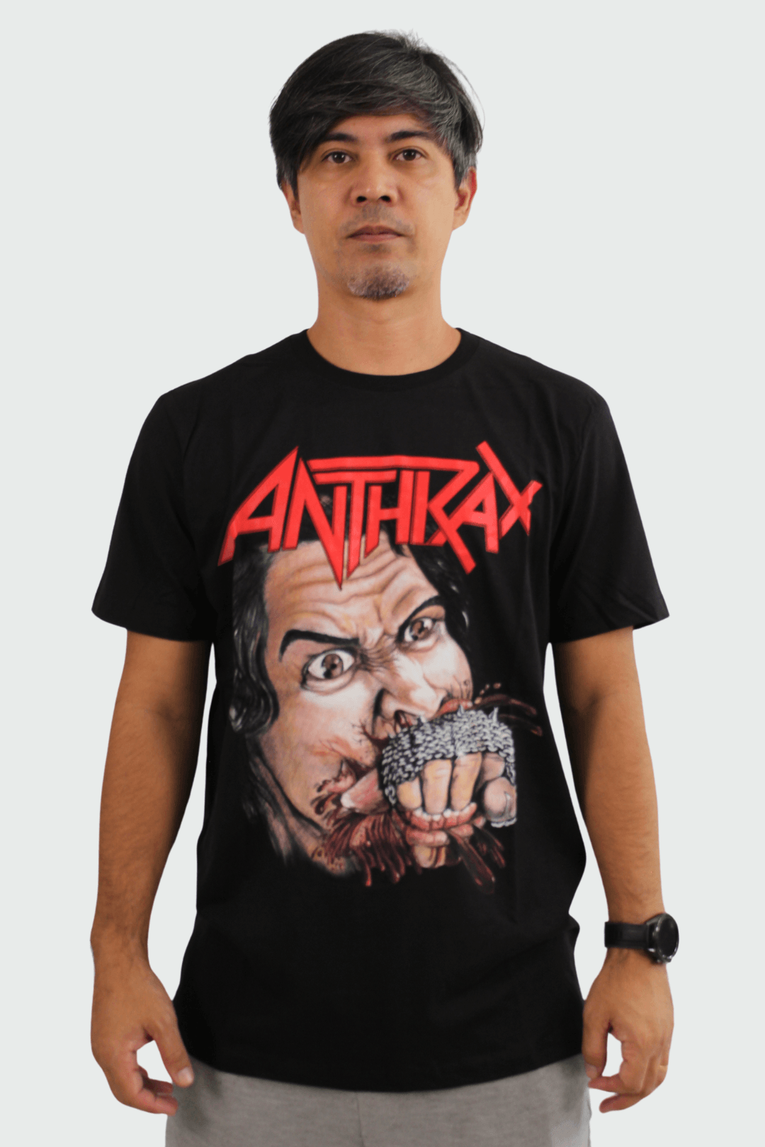 Camiseta Manga Curta Anthrax Fistful Of Metal