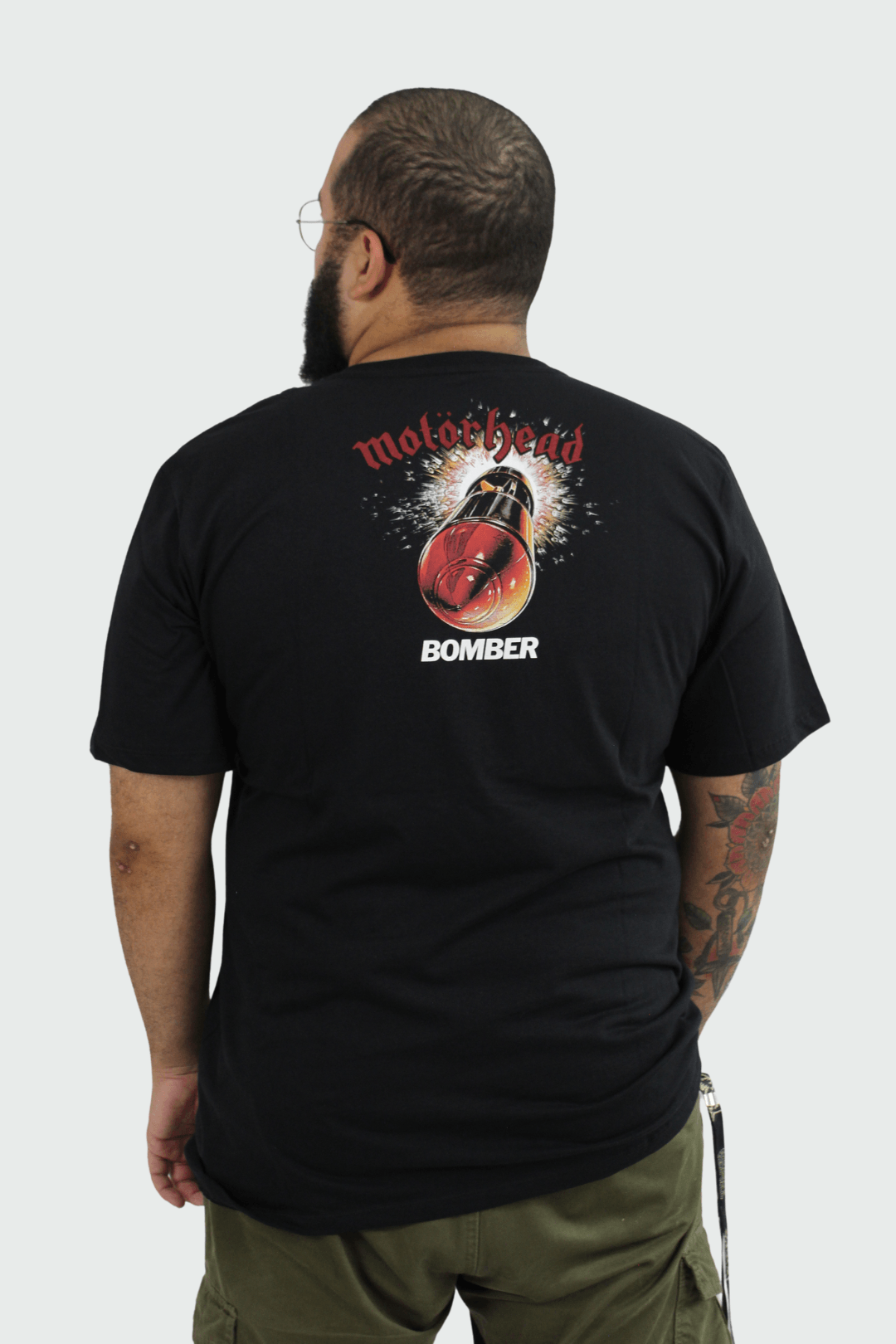 Camiseta Manga Curta Motörhead Bomber – Consulado do Rock