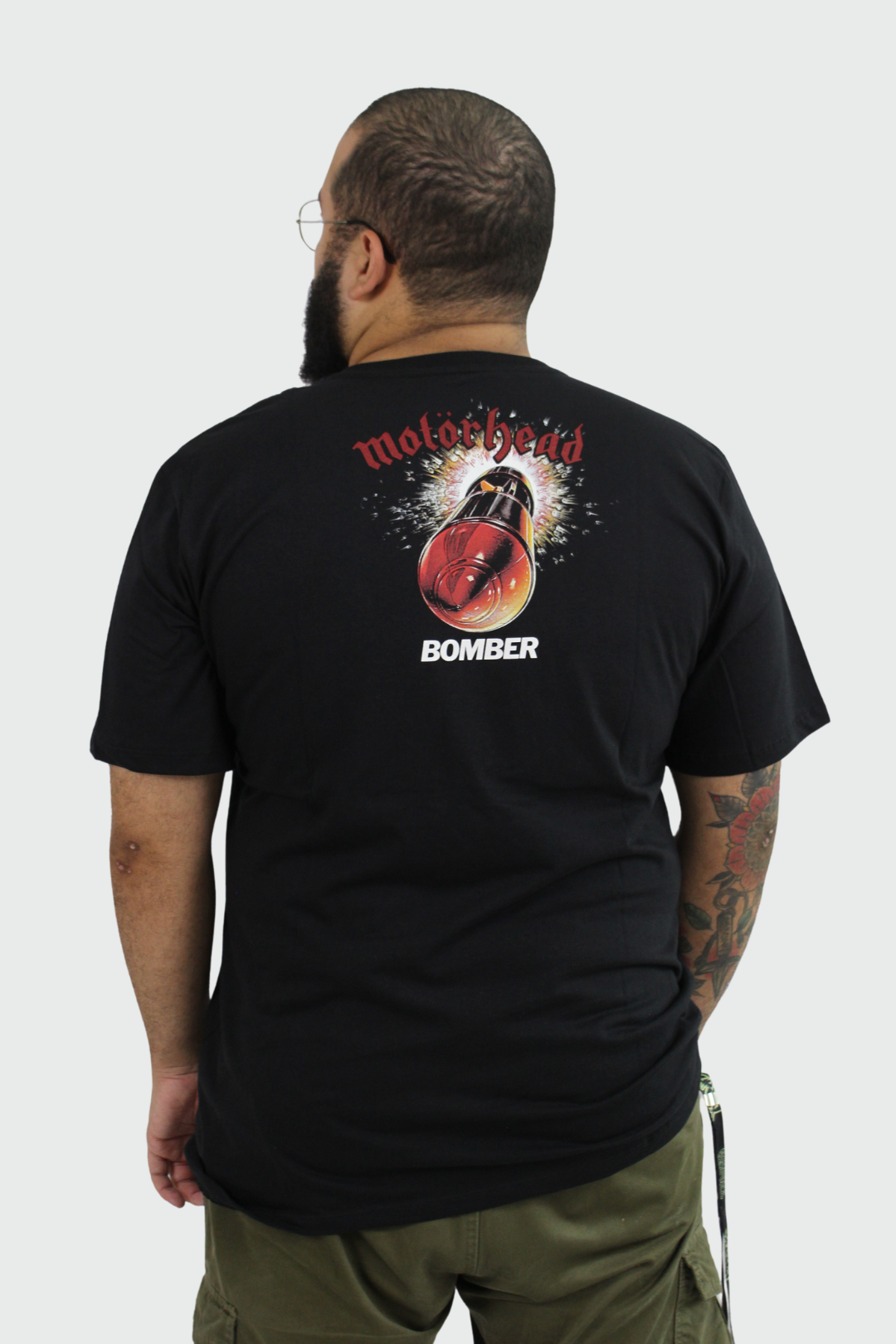 Camiseta Manga Curta Motörhead Bomber