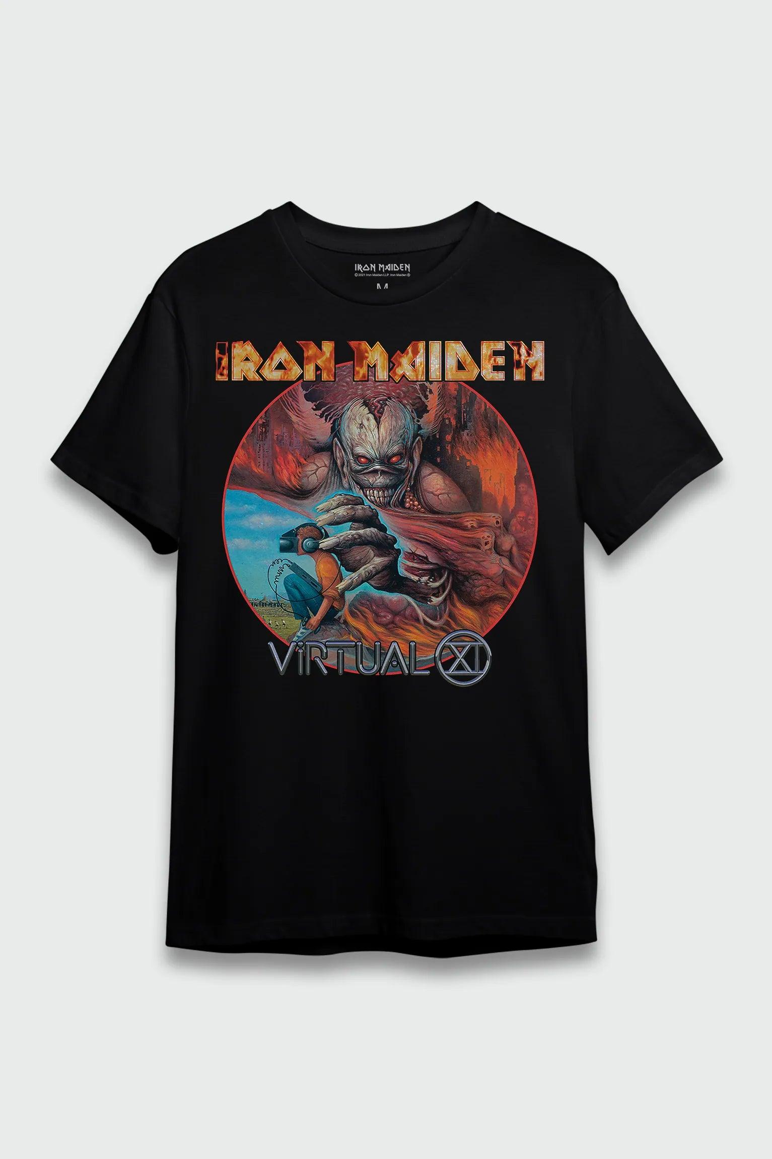 Camiseta Manga Curta Iron Maiden Virtual XI – Consulado do Rock