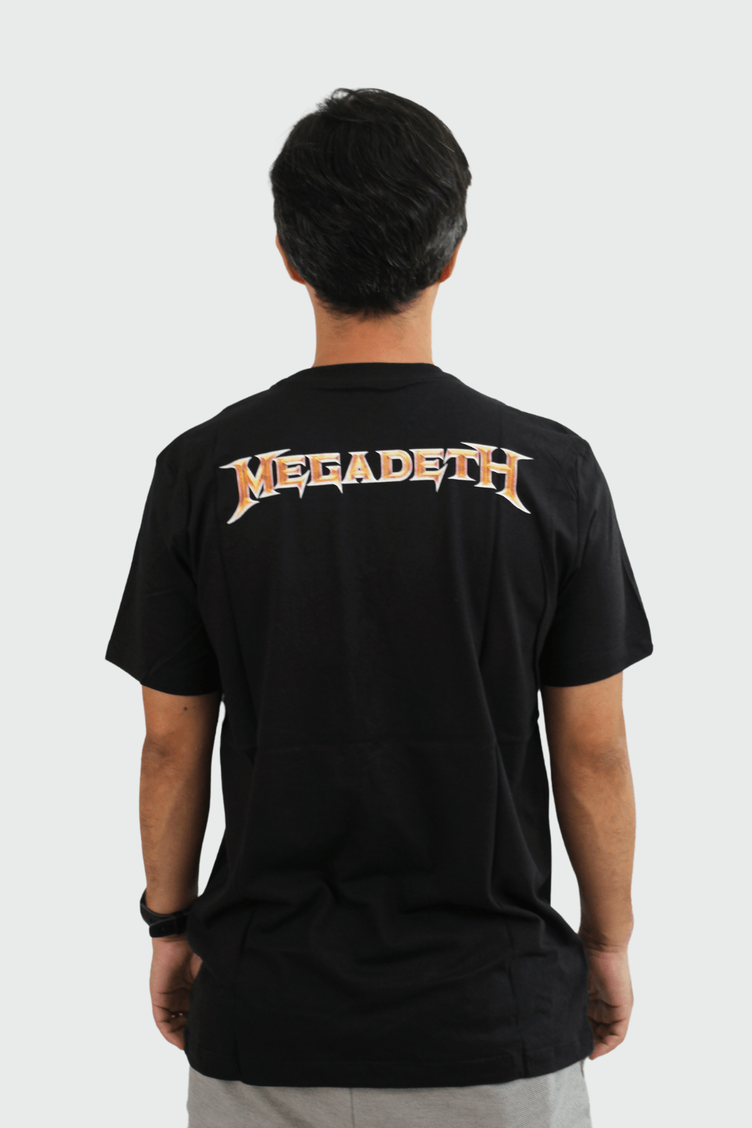 Camiseta Manga Curta Megadeth Camo Man – Consulado do Rock