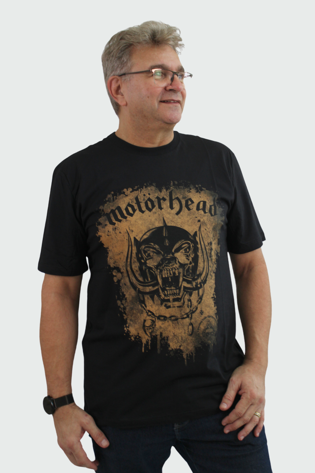 Camiseta Manga Curta Motörhead Everything Louder