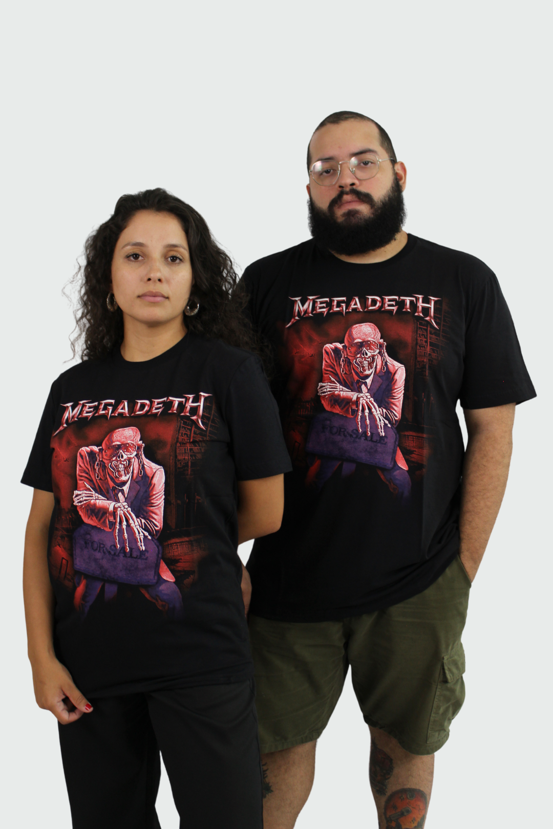 Camiseta Manga Curta Megadeth For Sale