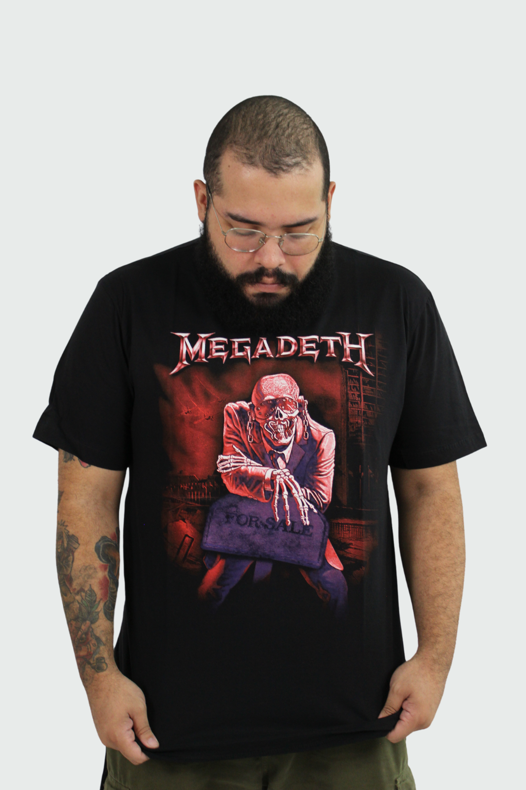 Camiseta Manga Curta Megadeth For Sale