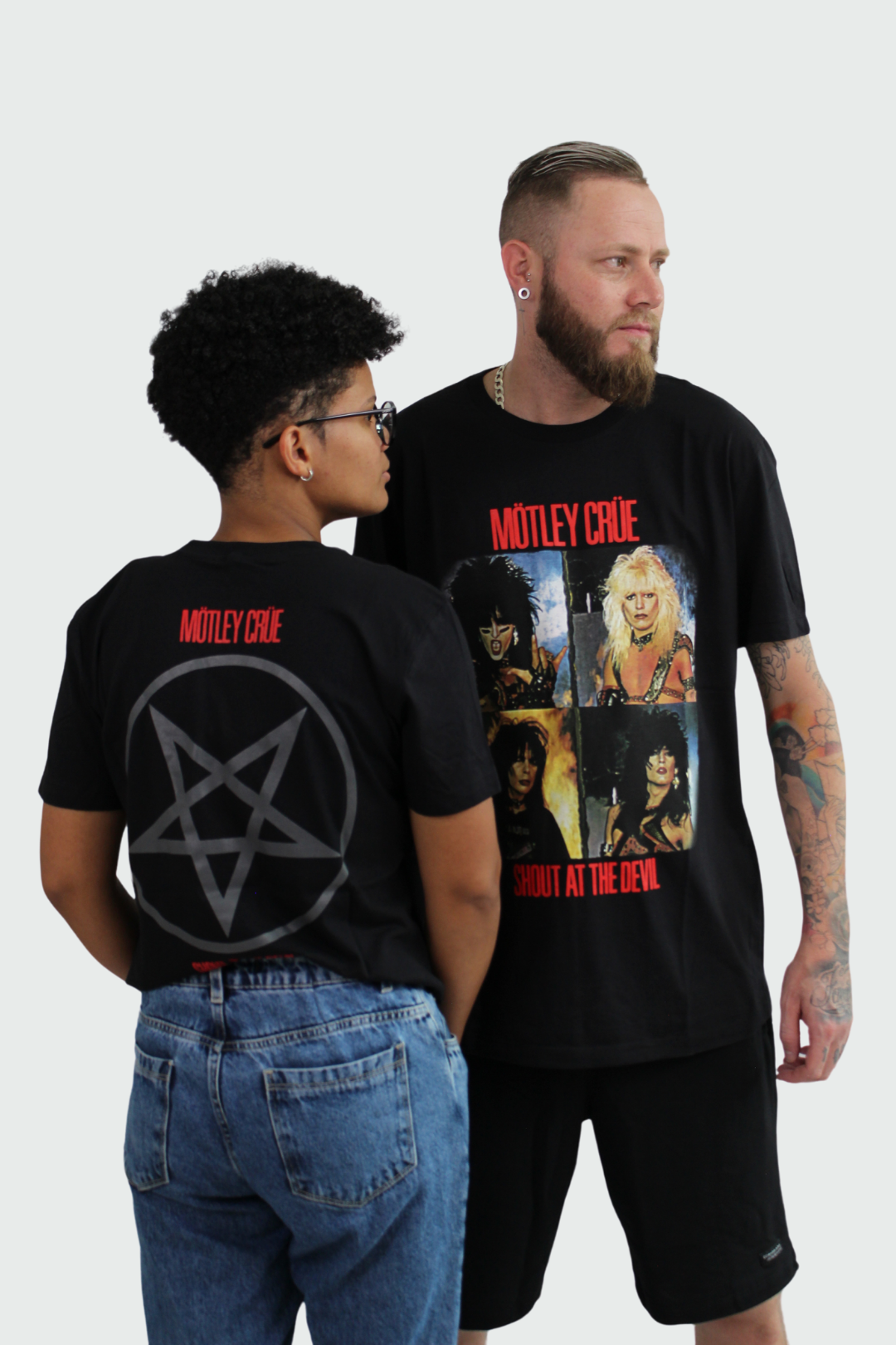 Camiseta Manga Curta Mötley Crüe Shout At The Devil