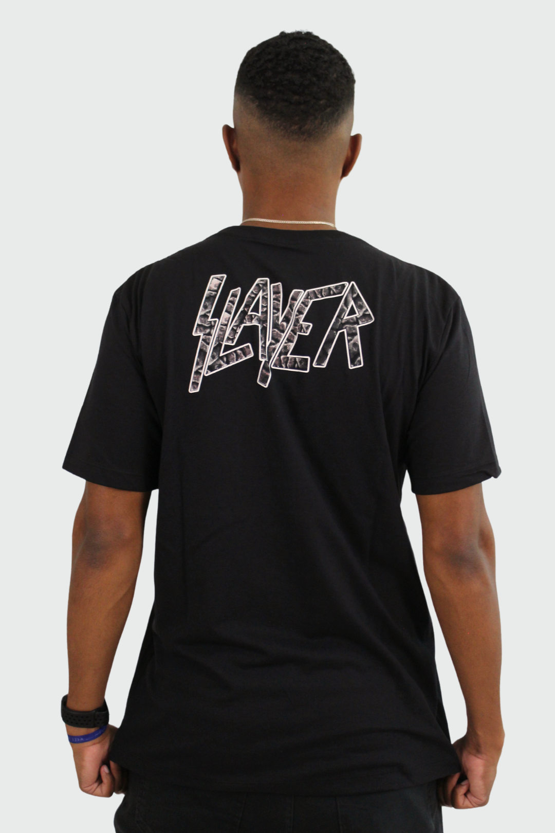 Camiseta Manga Curta Slayer Divine Intervention