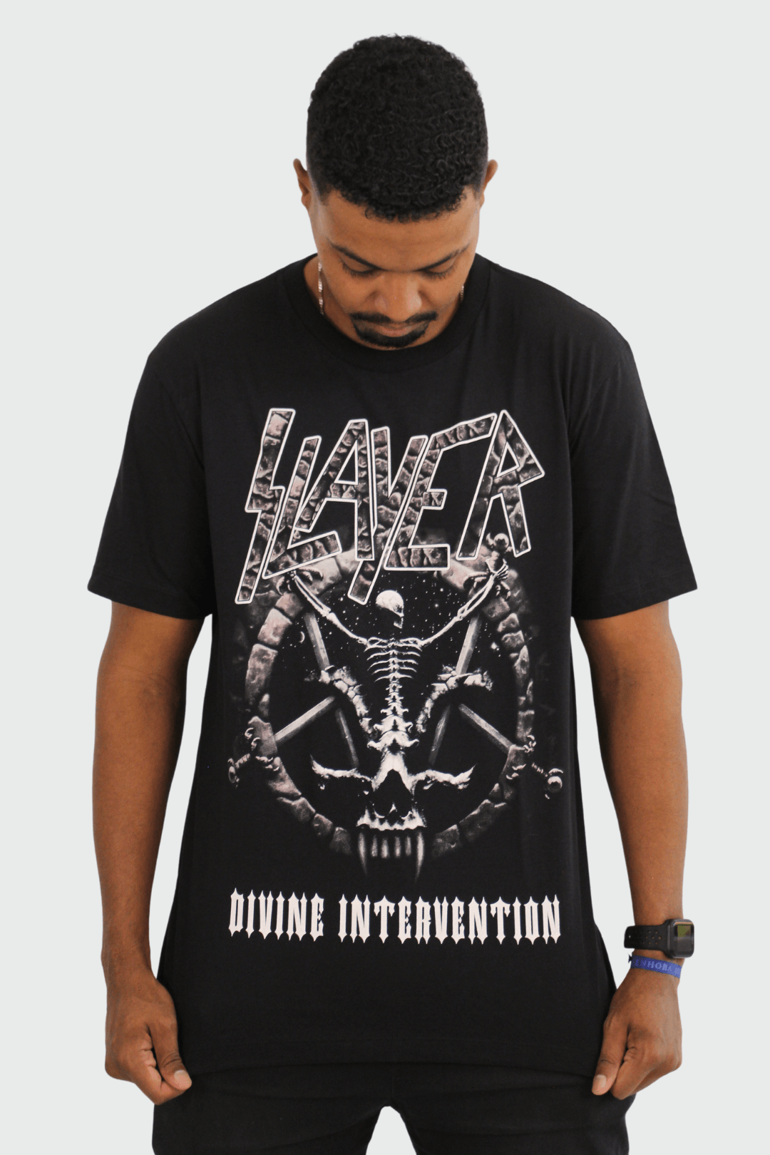 SLAYER divine intervention Tシャツ Camiseta Manga Curta Slayer Divine Intervention – Consulado do Rock
