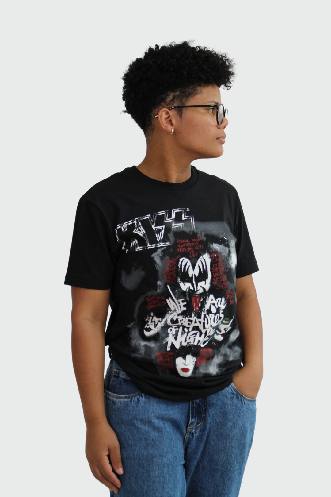 Camiseta Manga Curta Kiss Creatures Of The Night II