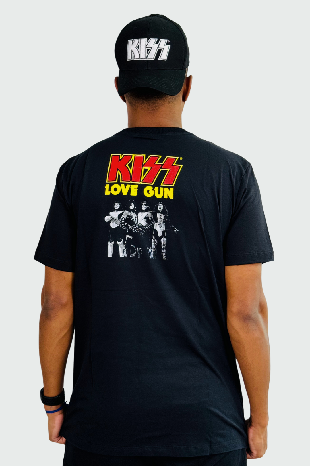 Camiseta Manga Curta Kiss Love Gun