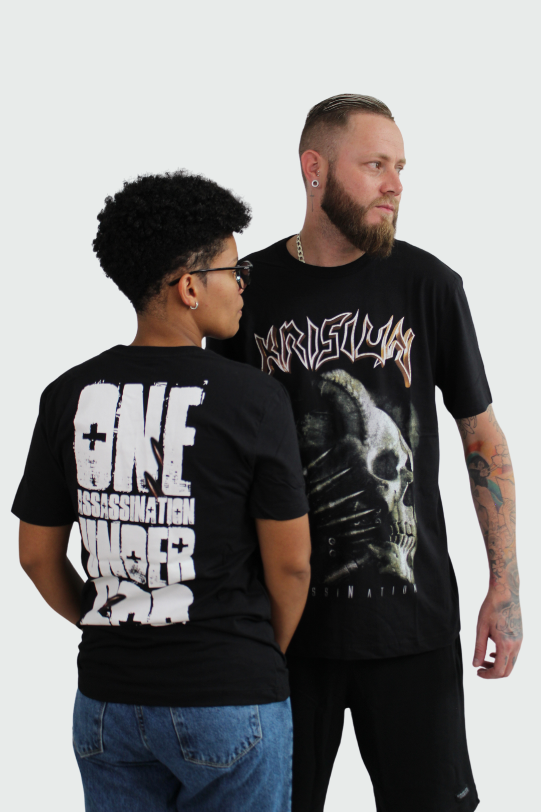 Camiseta Manga Curta Krisiun Assassination