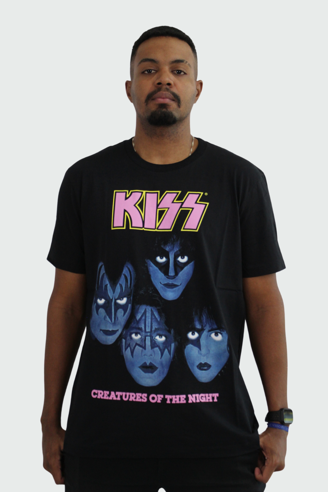 Camiseta Manga Curta Kiss Creatures Of The Night I