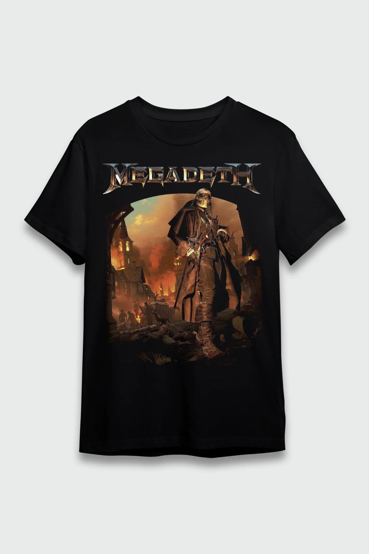 Camiseta Manga Curta Megadeth The Sick, The Dying And The Dead