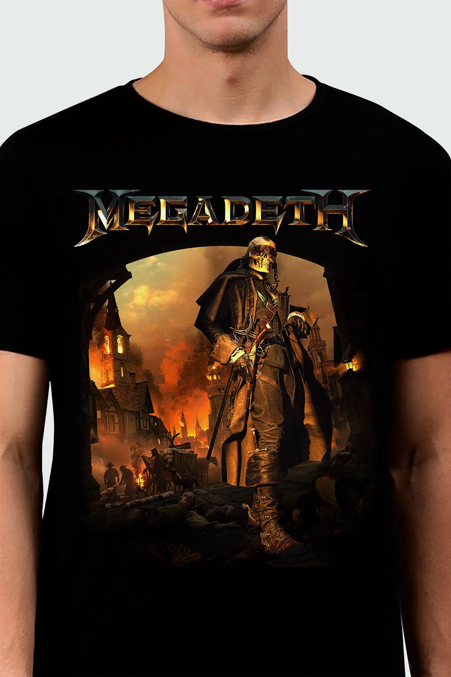 Camiseta Manga Curta Megadeth The Sick, The Dying And The Dead