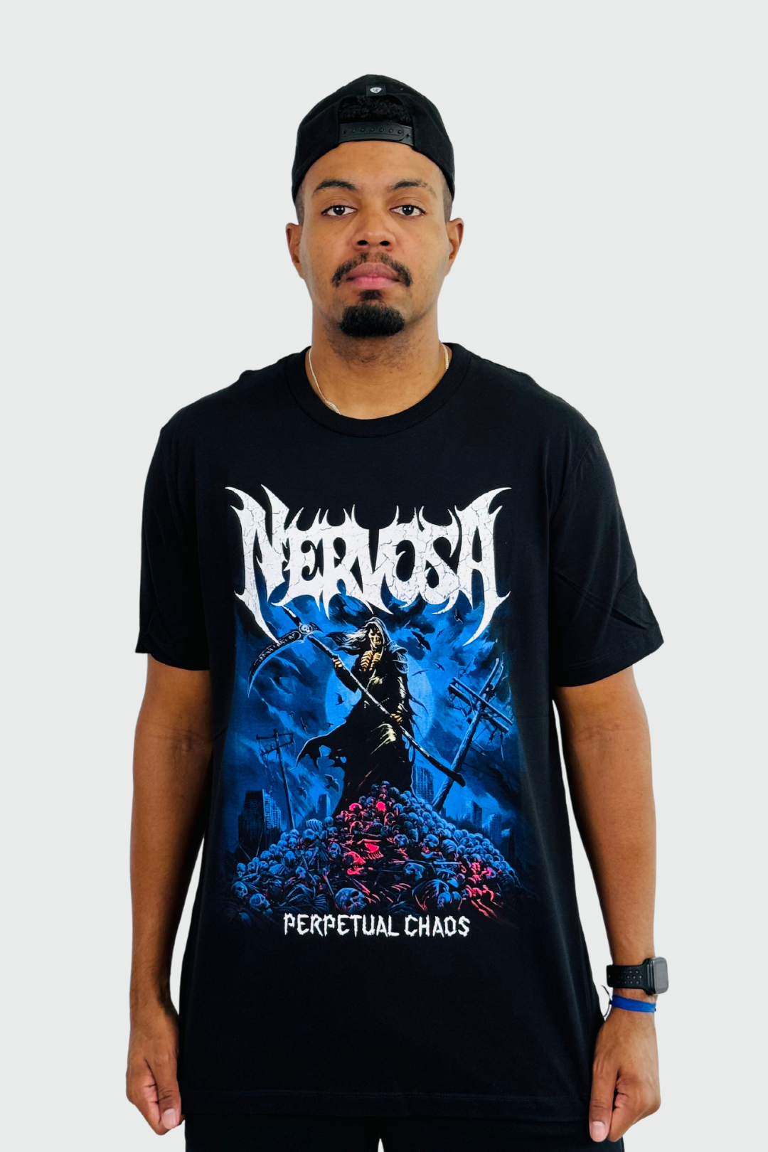 Camiseta Manga Curta Nervosa Perpetual Chaos