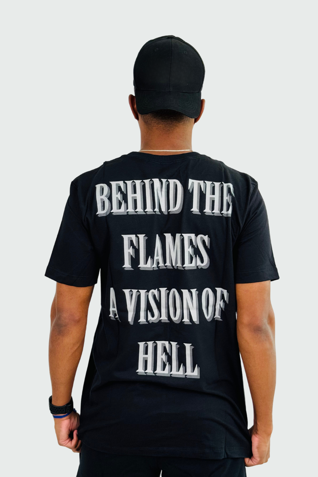 Camiseta Manga Curta Nervosa Behind The Flames