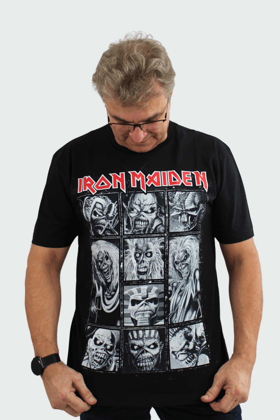 Iron Maiden Tシャツ アメカジ ウィメンズ S ビッグプリント 90s IRON MAIDEN T-Shirt | VOSTOK
