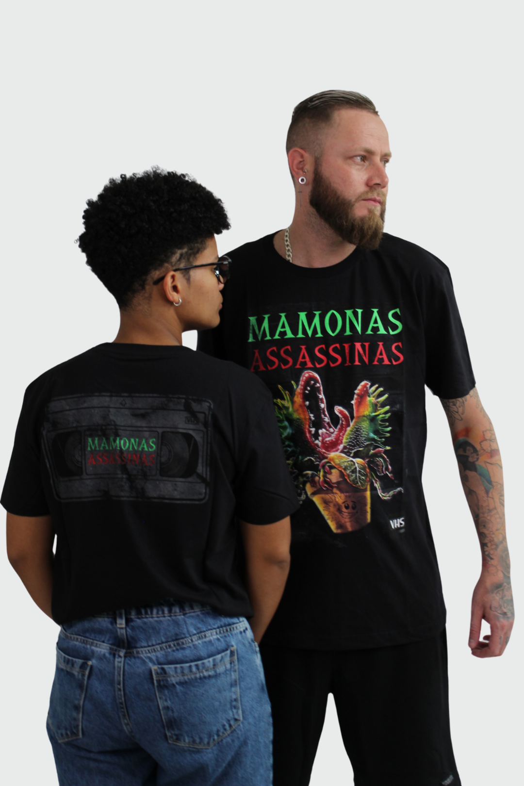 Camiseta Manga Curta Mamonas Assassinas VHS