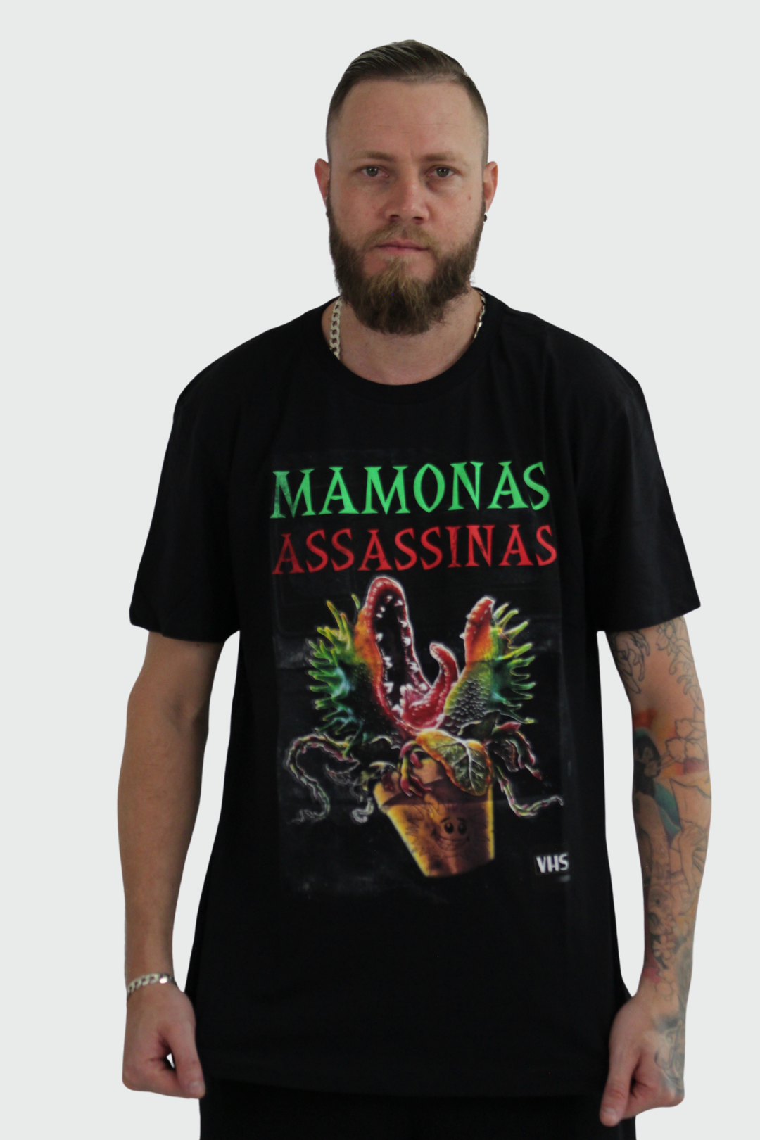 Camiseta Manga Curta Mamonas Assassinas VHS