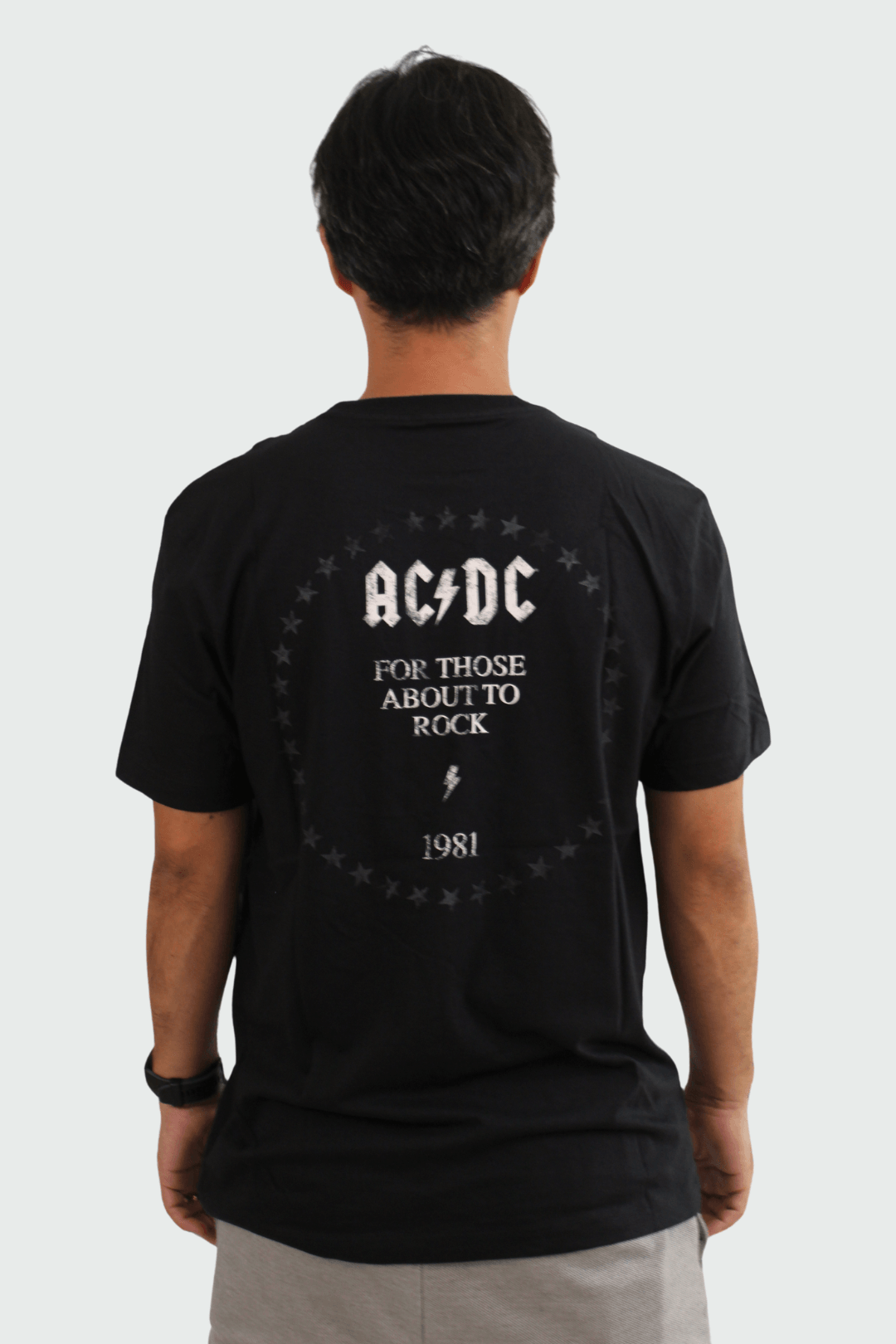 Camiseta Manga Curta AC/DC For Those About To Rock – Consulado do Rock