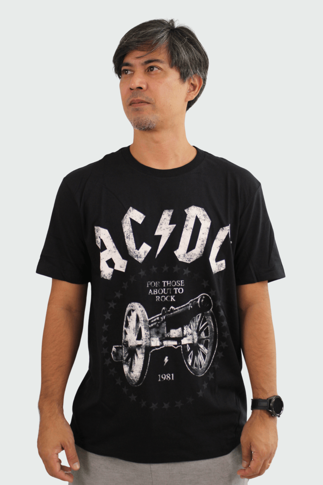 Camiseta Manga Curta AC/DC For Those About To Rock – Consulado do Rock