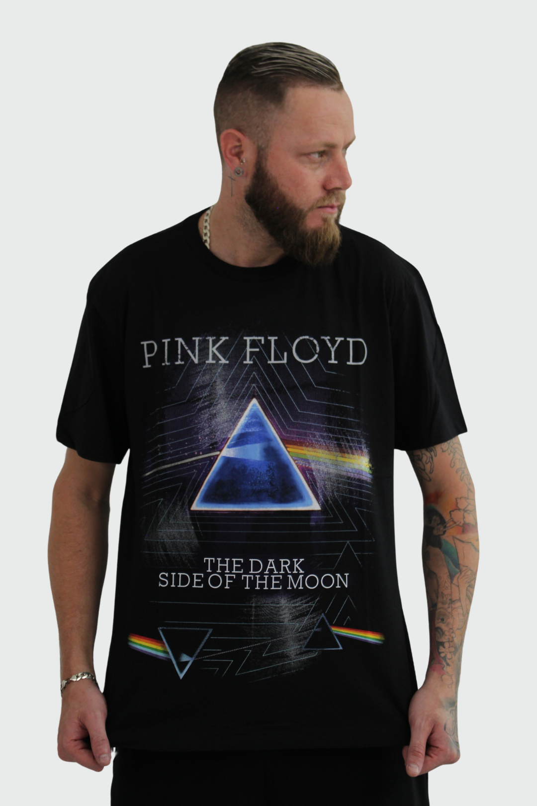 Camiseta Manga Curta Pink Floyd The Dark Side Of The Moon II