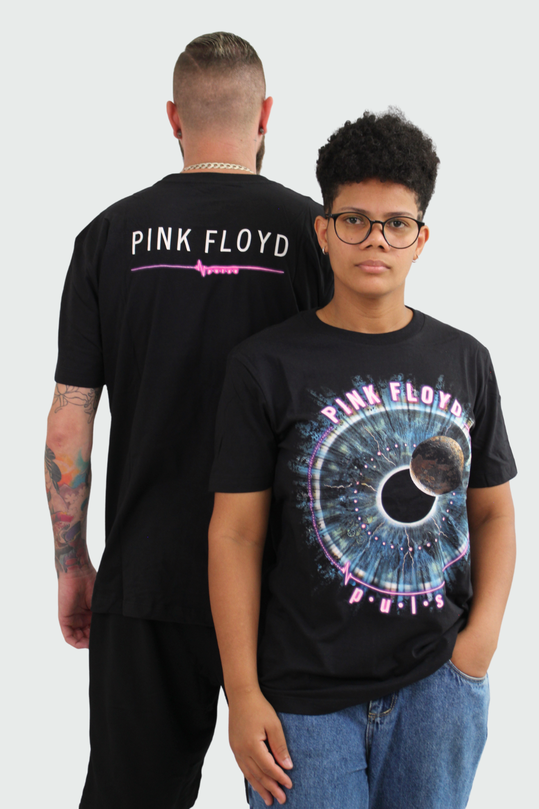 Camiseta Manga Curta Pink Floyd Pulse