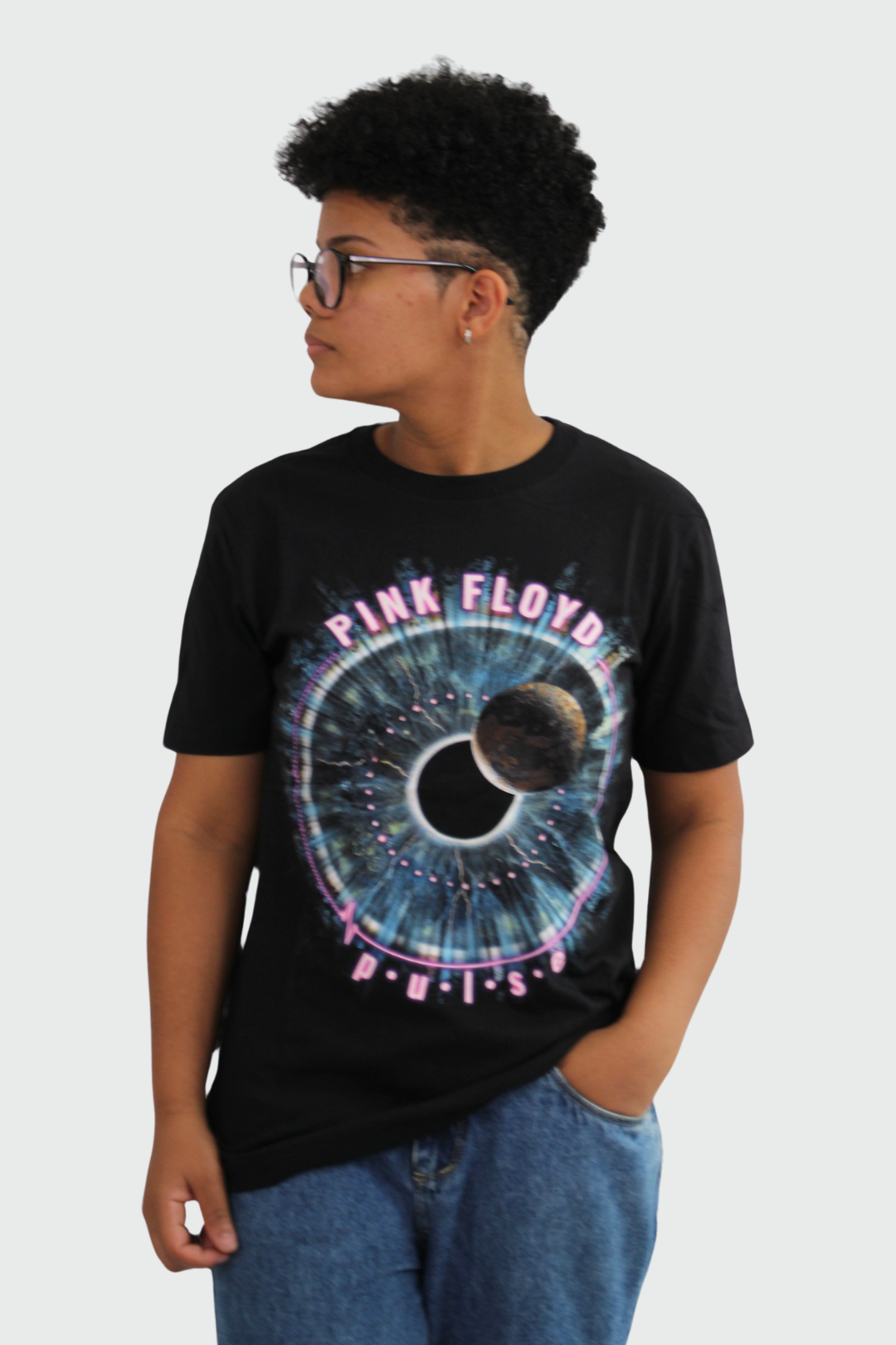 Camiseta Manga Curta Pink Floyd Pulse