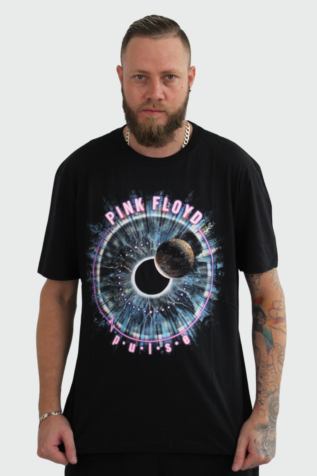 Camiseta Manga Curta Pink Floyd Pulse