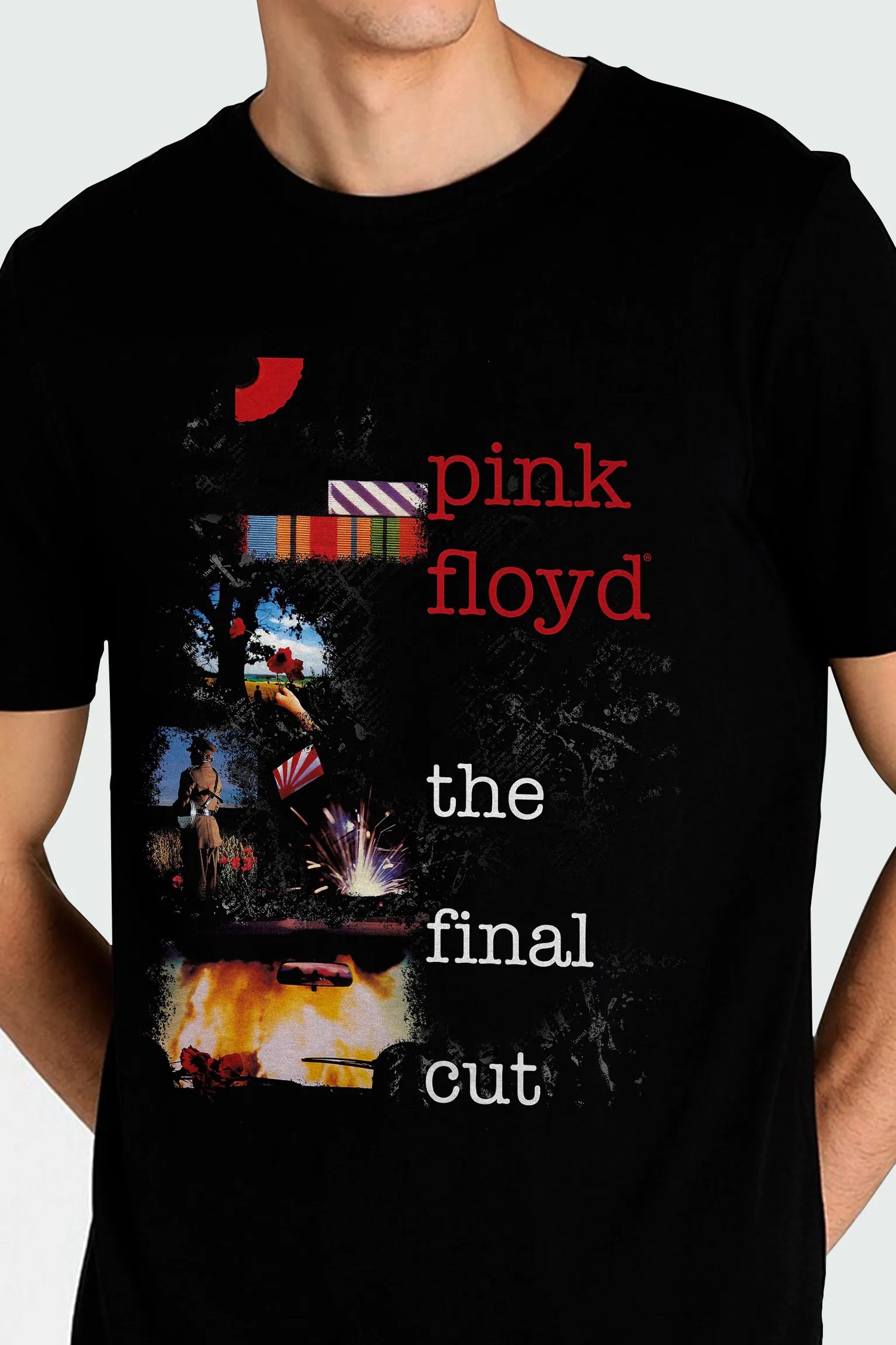 Camiseta Manga Curta Pink Floyd The Final Cut