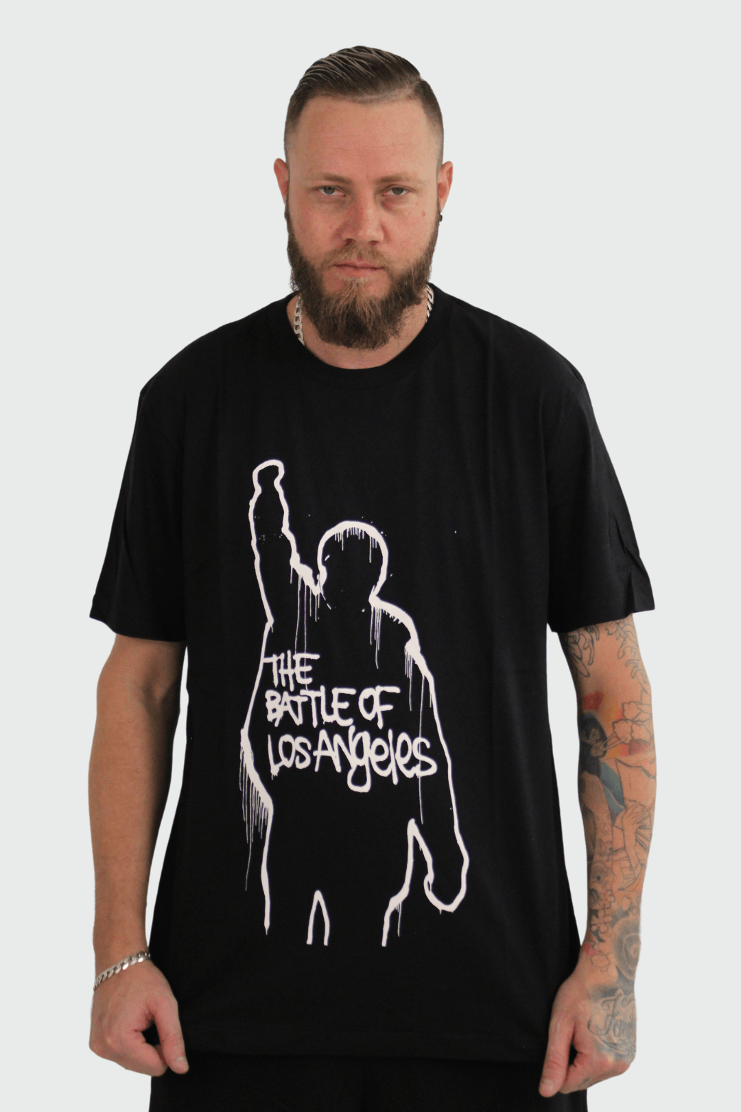 Camiseta Manga Curta Rage Against The Machine The Battle Camiseta Manga Curta Rage Against The Machine The Battle