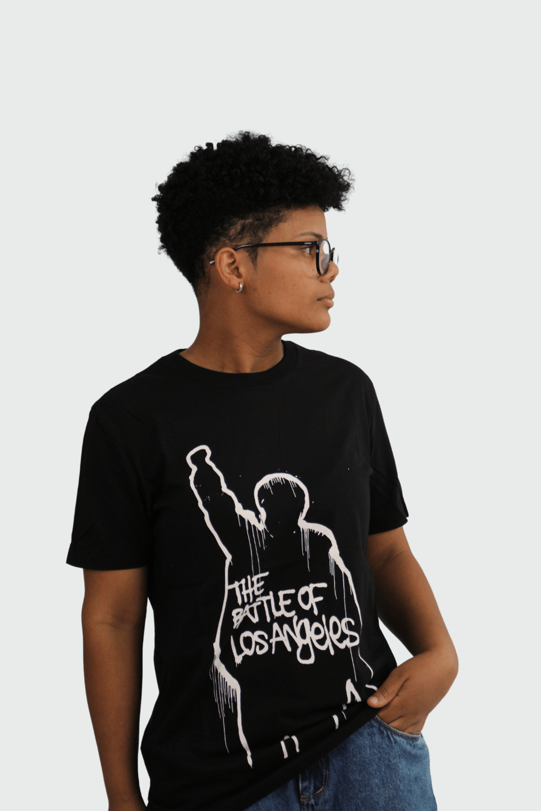 Camiseta Manga Curta Rage Against The Machine The Battle