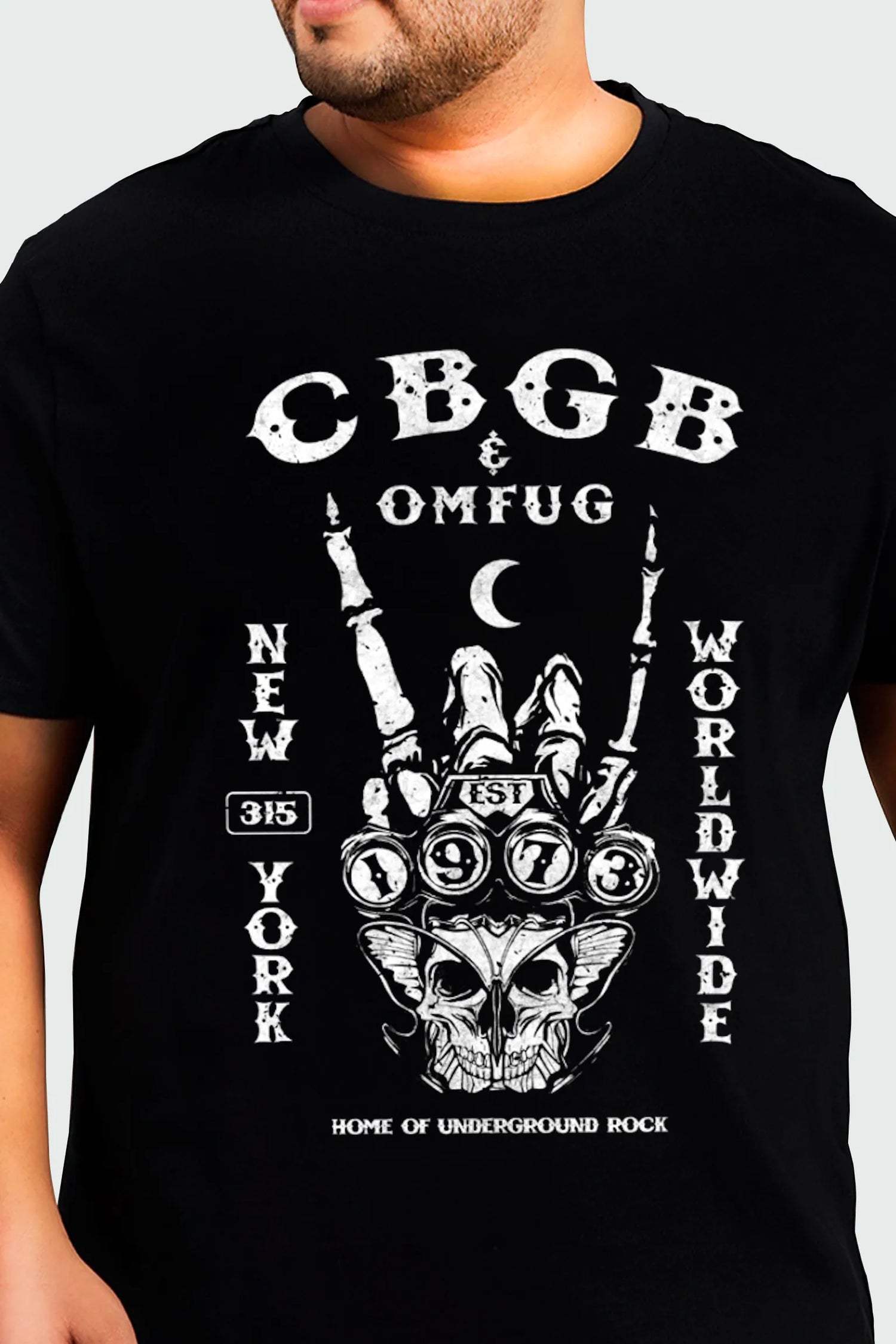 Camiseta Manga Curta CBGB Deadfly