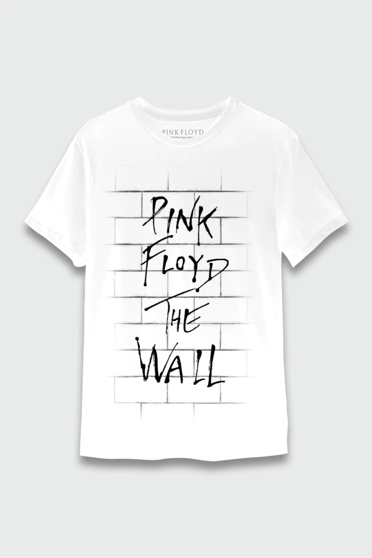 Camiseta Manga Curta Pink Floyd The Wall – Consulado do Rock