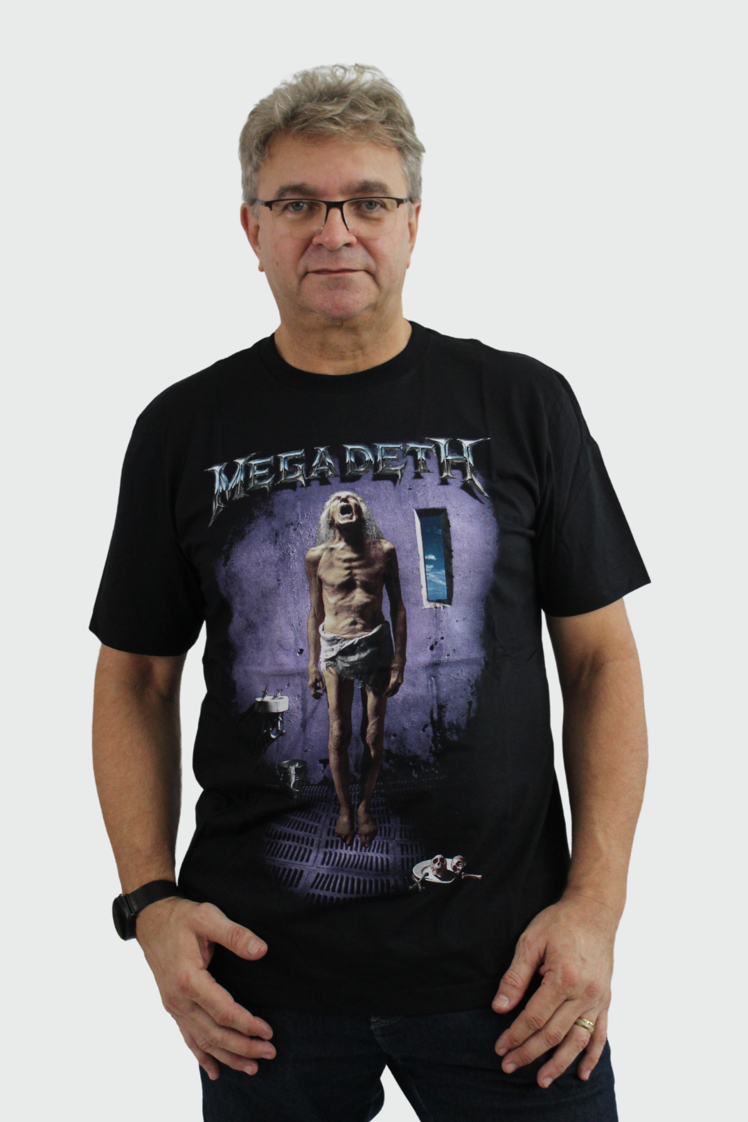 Camiseta Manga Curta Megadeth Countdown To Extinction