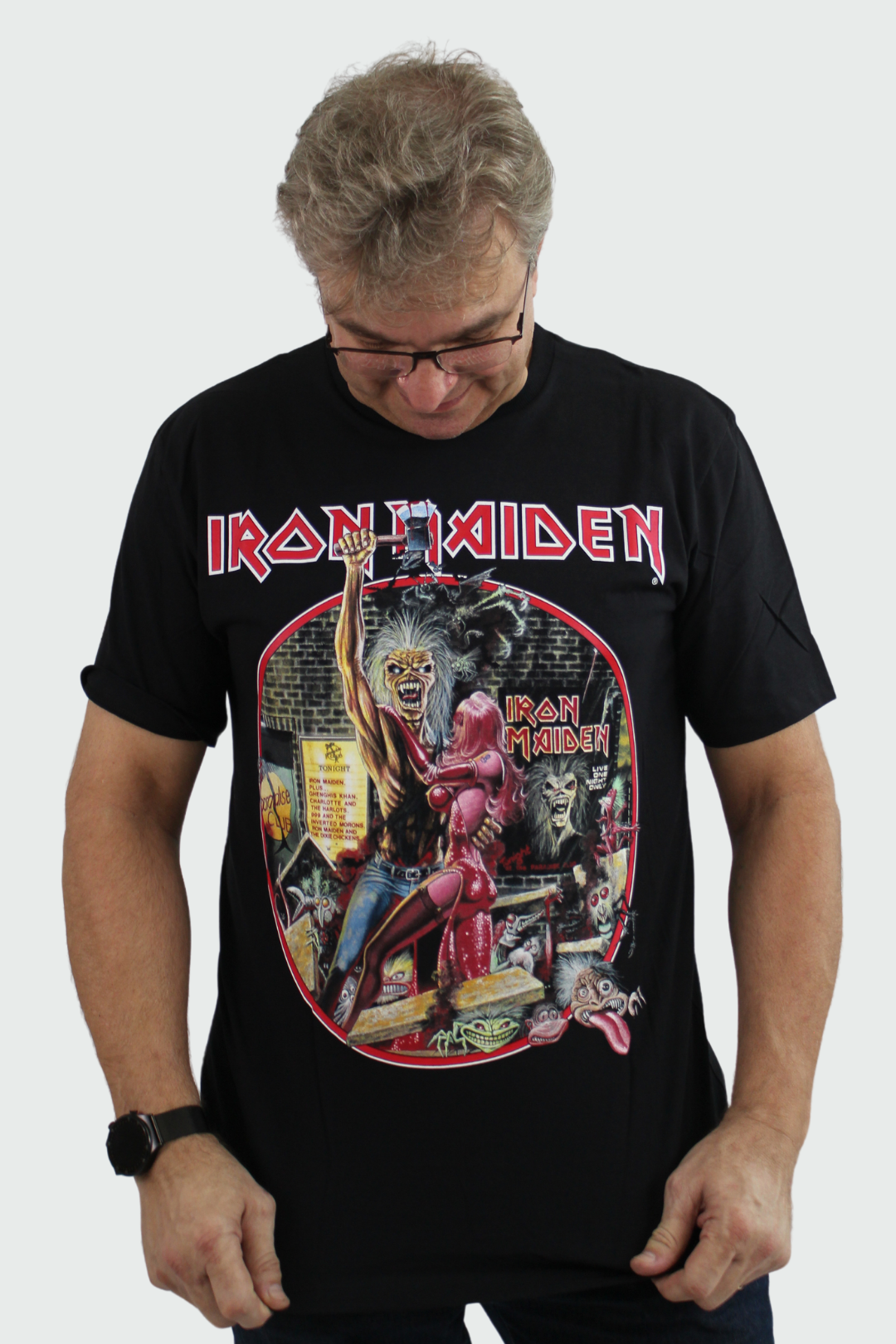 Camiseta Manga Curta Iron Maiden Bring Your Daughter