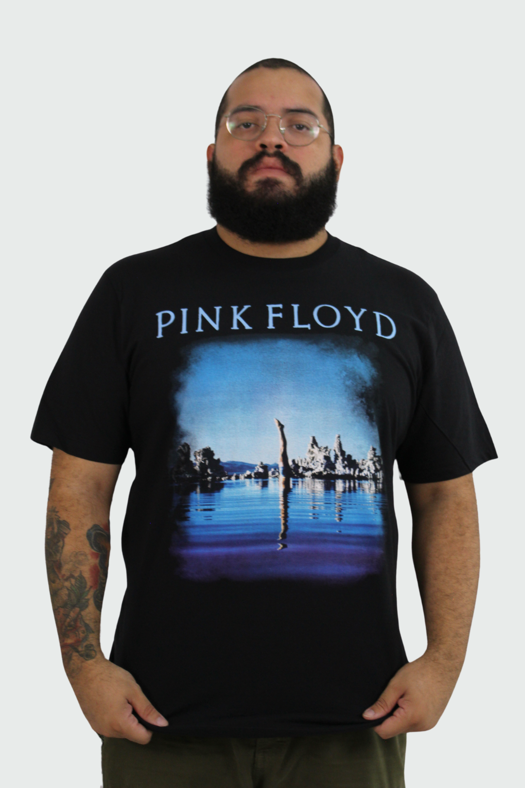 Camiseta Manga Curta Pink Floyd Wish You Were Here